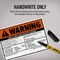 Avery Arc Flash/Shock Warning Labels, Waterproof, UV Resistant, Preprinted, Handwrite-Only, 3.5" x 5", 100 Warning Decal Labels